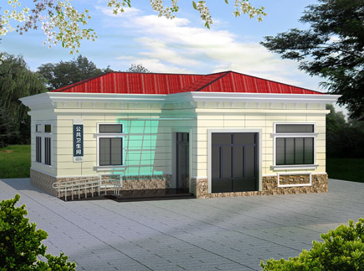 白沙现代都市型移动厕所